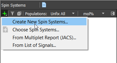 Creating new spin systems.