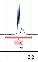 Selecting an integral: just left click it.