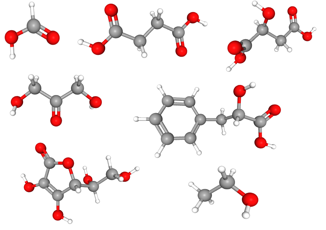 Compounds of the mixture