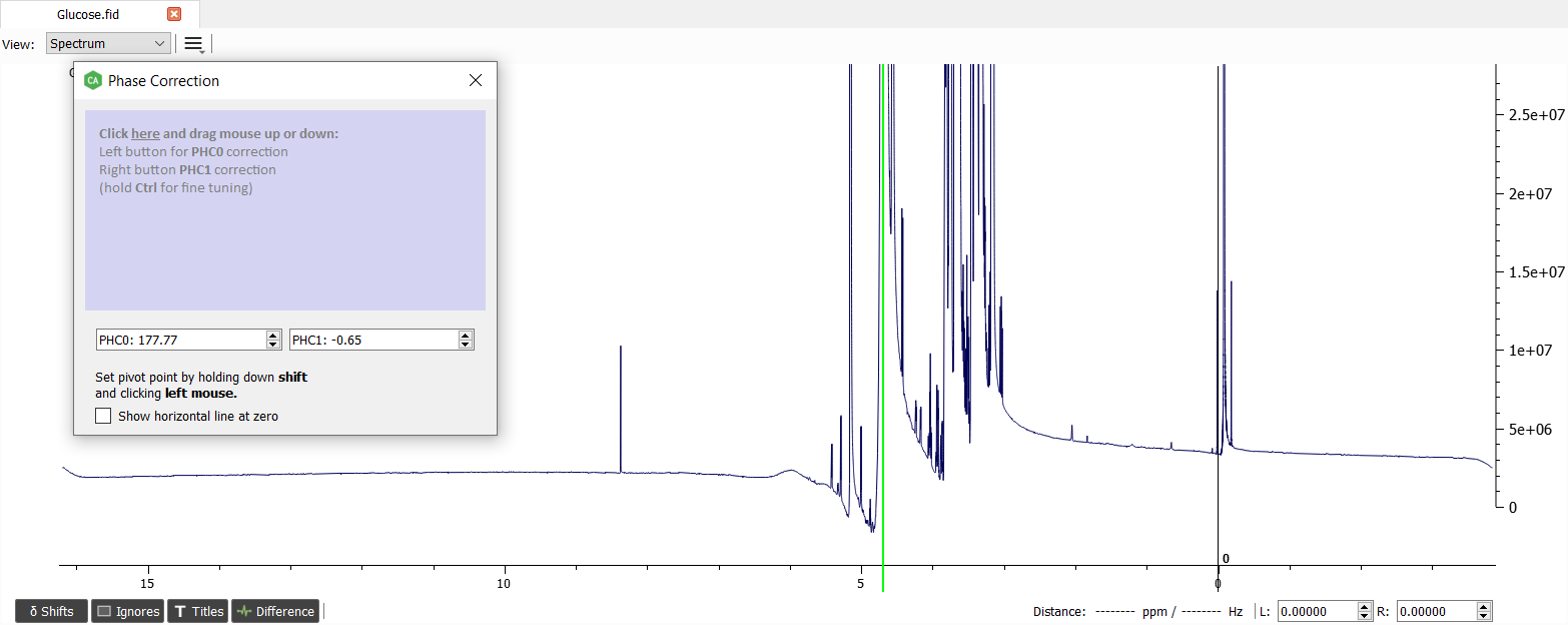 Phase correction