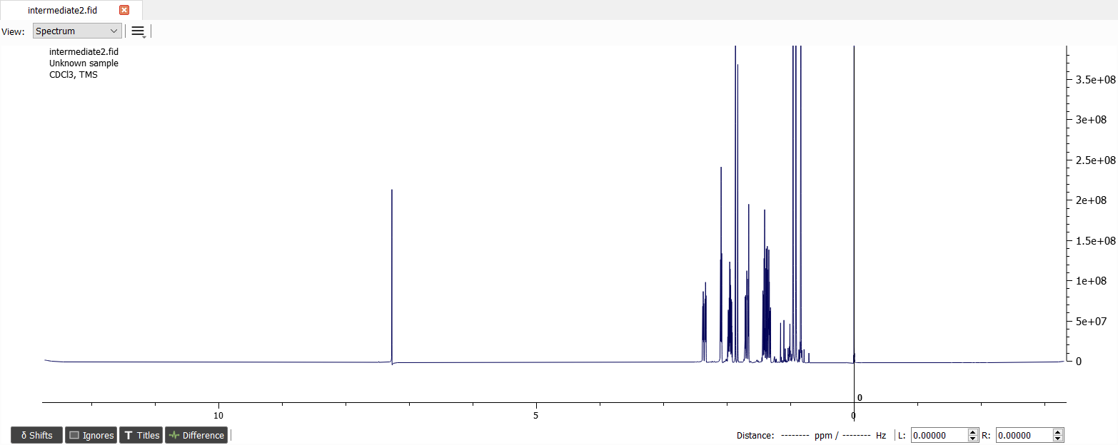 Spectrum needs phase correction